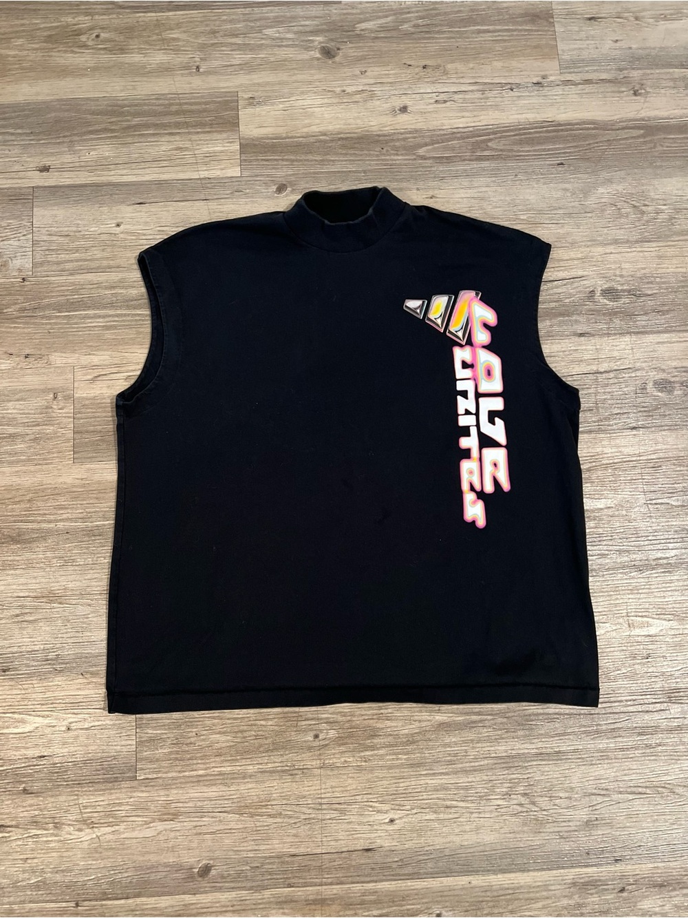 Adidas Mens Pride Graphic Crop Tank Top Size Large